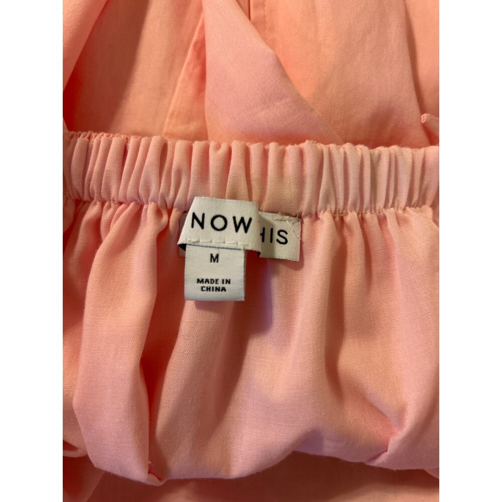 And Now This | NWT, Pink Tie Sleeve Babydoll Dress | Med - Picture 13 of 13